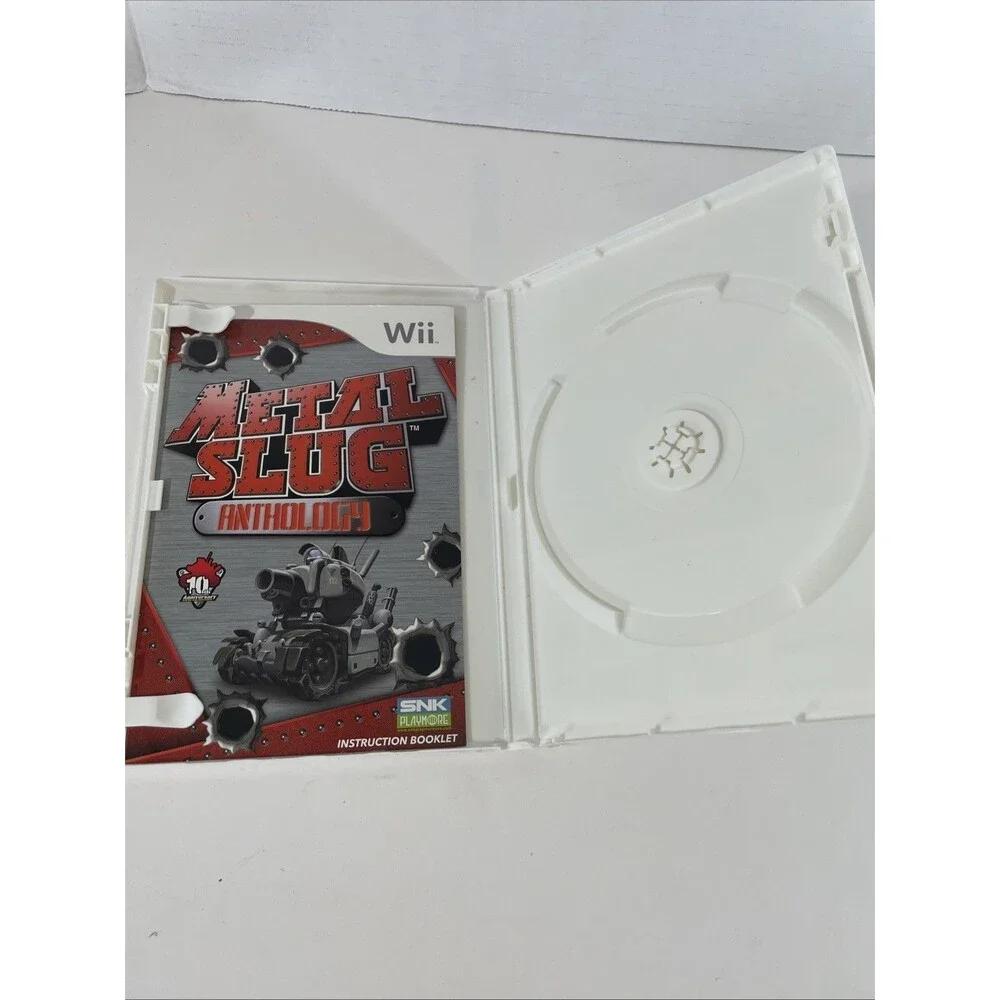 Metal Slug Anthology (Nintendo Wii, 2006) No Game Case And Manual ONLY